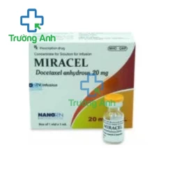 Miracel 20mg/1ml Nanogen - Thuốc điều trị ung thư hiệu quả